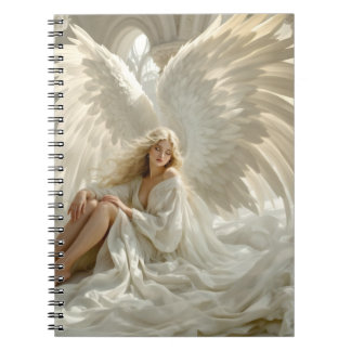 Sanctum of Wings – Angel in the Halls of Light Notebook