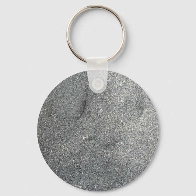 Sand Abstract Themed Design Merchandise Keychain (Front)