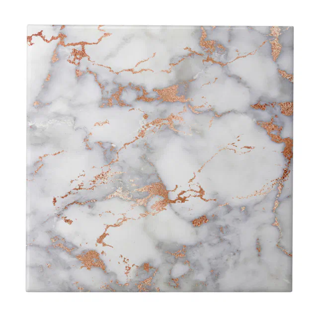 Sand Accents and White Abstract Pattern Ceramic Tile | Zazzle