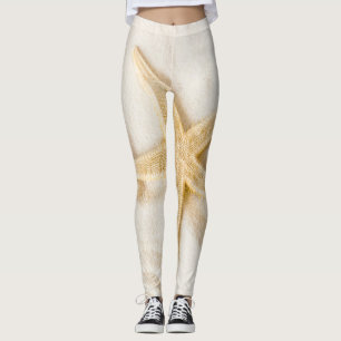 Sand and a Starfish natural neutral color Leggings
