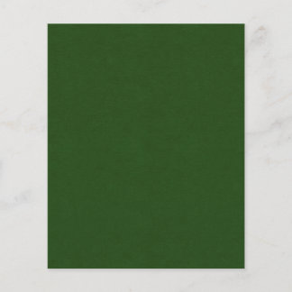 SAND AND BEACH SOLID DARK FOREST GREEN BACKGROUND FLYER