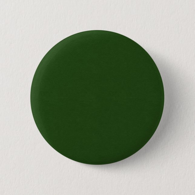 SAND AND BEACH SOLID DARK FOREST GREEN BACKGROUND PINBACK BUTTON (Front)