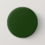 Sand And Beach Solid Dark Forest Green Background Pinback Button at Zazzle
