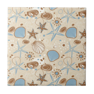Sea Pattern Tiles & Sea Pattern Decorative Ceramic Tile Designs | Zazzle