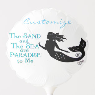 Sand and Sea Beach Mermaid Thunder_Cove Balloon