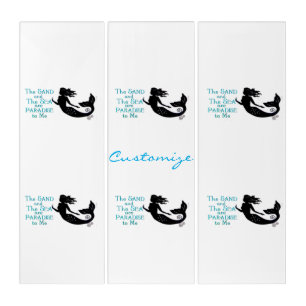 Sand and Sea Beach Mermaid Thunder_Cove Triptych
