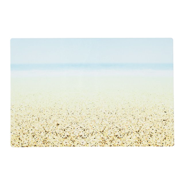 Sand and Sea Calm Coastal Placemat (Front)