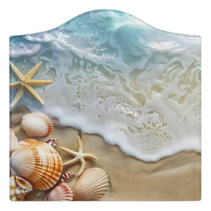 Sand and Sea Door Sign
