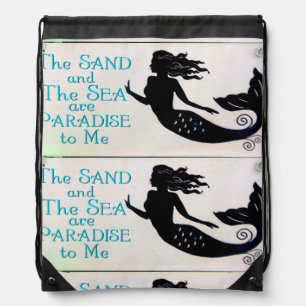 sand and sea mermaid backpack