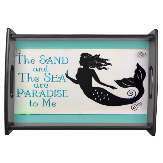 sand and sea mermaid serving tray (Front)