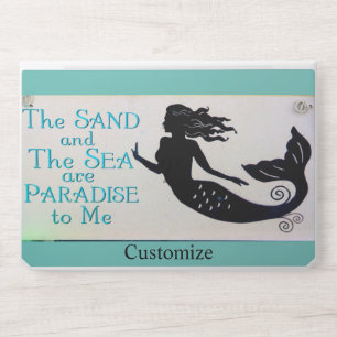 Sand and sea mermaid Thunder_Cove HP Laptop Skin