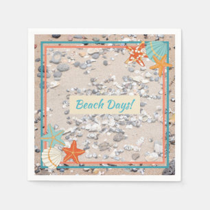 Sand and Sea Shells Napkins