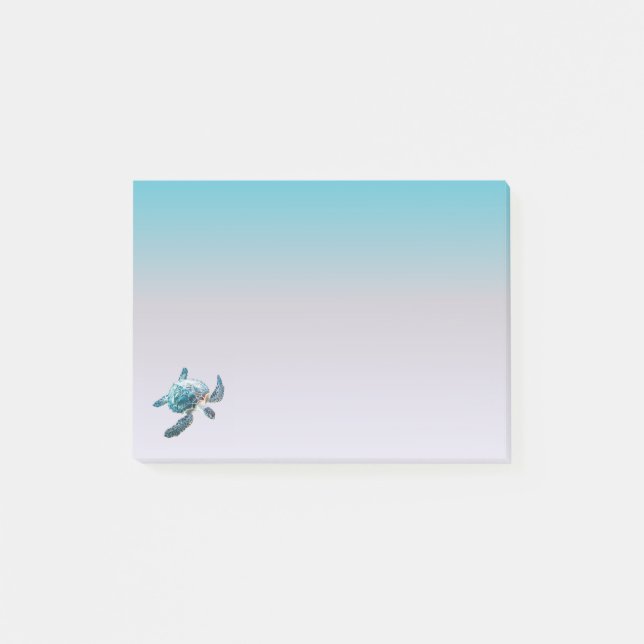 Sand And Sea Turtles Post-it Notes (Front)
