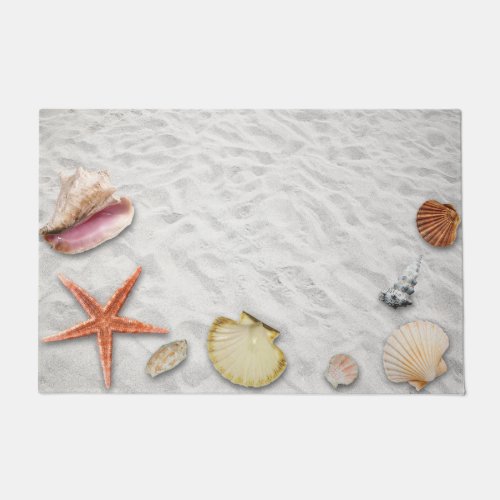 Sand and Seashells Doormat