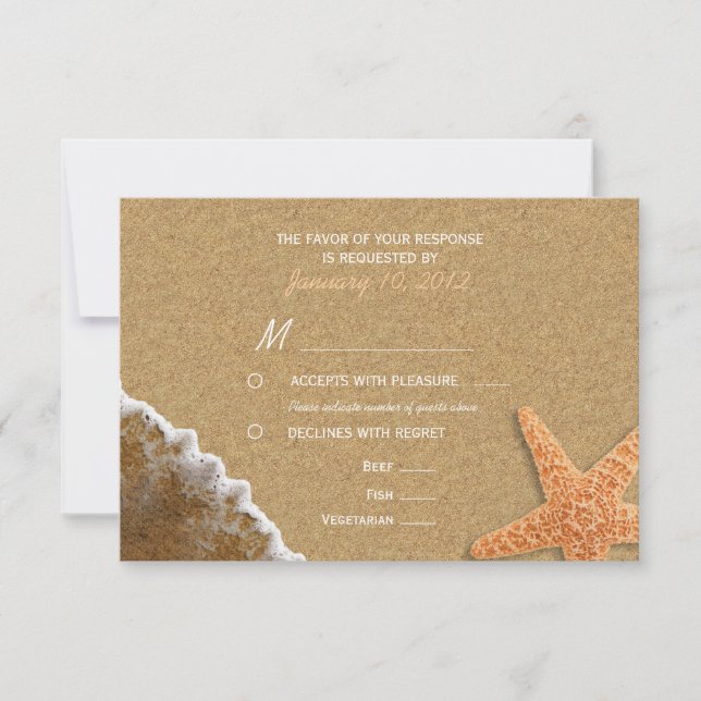 Sand and Shells Beach RSVP with Meal Options (Front)