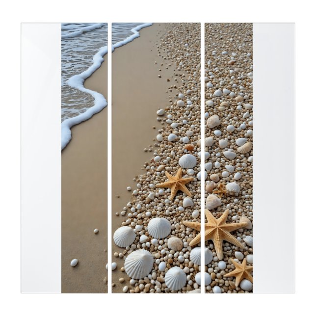 Sand and shells triptych (Front)