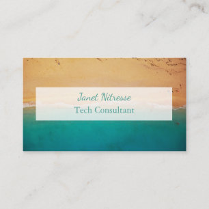 Sand and Water Business Cards