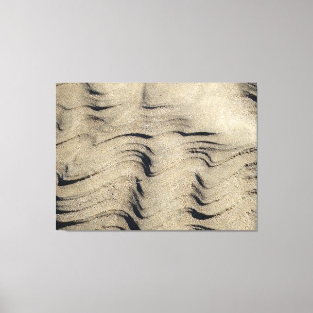 Sand Art Canvas Print (Front)
