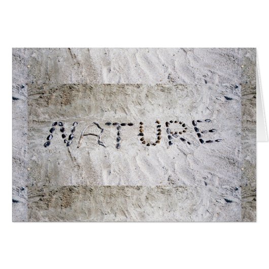 Sand Art Graphics Nature Cards (Front Horizontal)