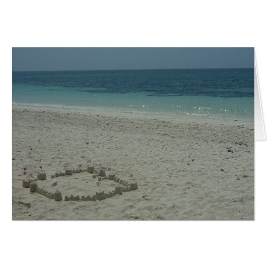 sand bahamas cards (Front Horizontal)