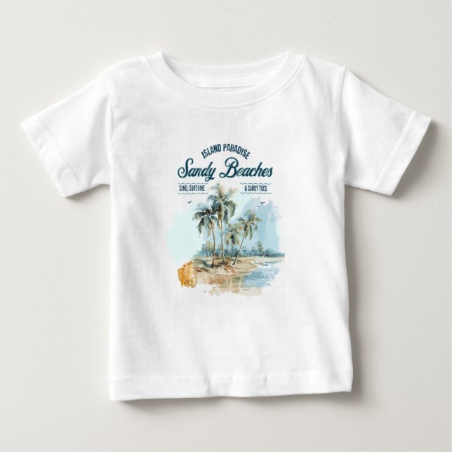 Sand Beaches Children's T-shirt (Front)