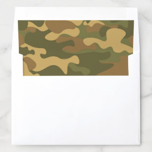 Sand Brown green Envelope Liner