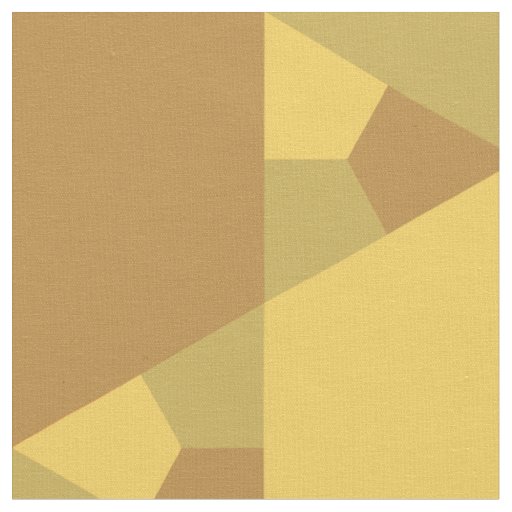 Sand Brown Star Optical Illusion Pattern Fabric