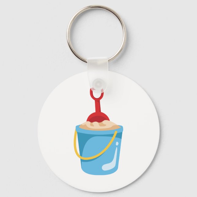 Sand Bucket Keychain (Front)