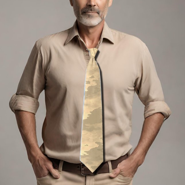 Sand Camo pattern    Neck Tie (Creator Uploaded)
