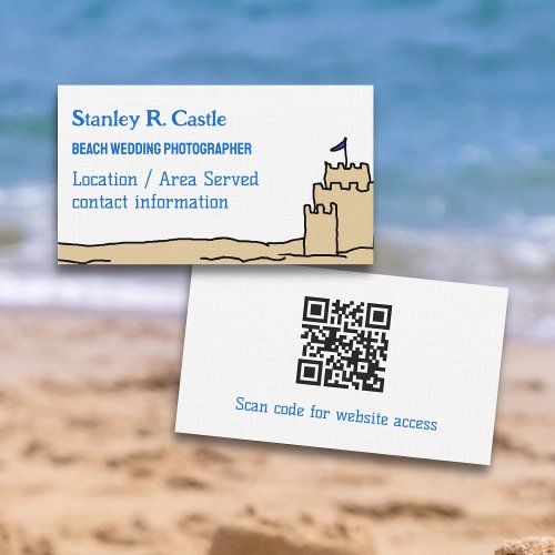 Sand Castle Art Business Cards