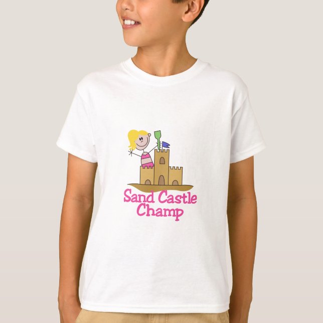 Sand Castle Champ T-Shirt (Front)
