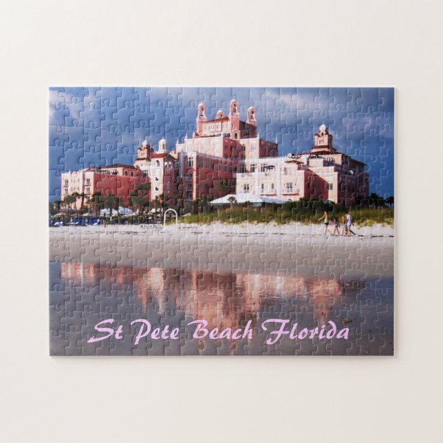 Sand Castle St Pete Beach Florida  Jigsaw Puzzle (Horizontal)