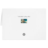 SAND CASTLES BLANK CARD (Back Horizontal)