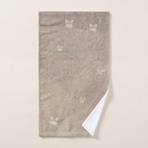 Sand Cats Hand Towel