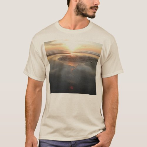 Sand Circle at Sunset Shirt