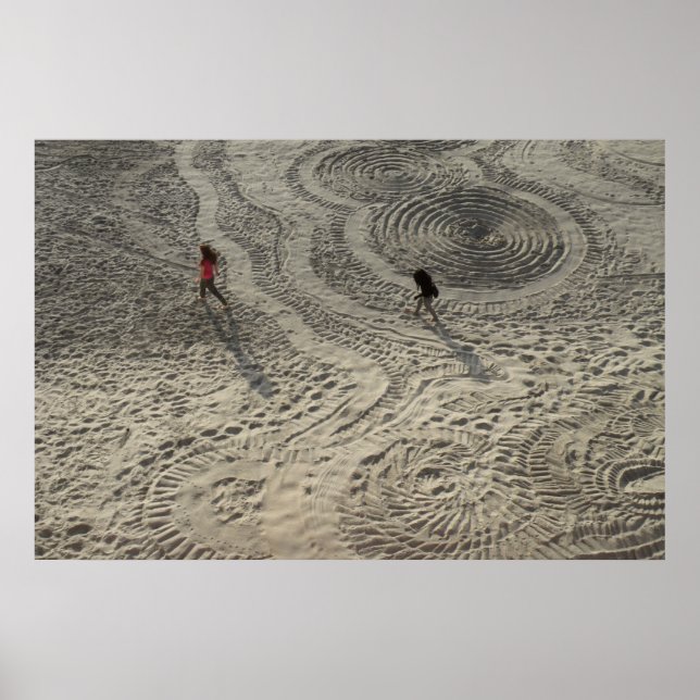 Sand Circle Poster #3 (Front)