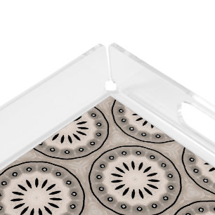 Sand Dollar Acrylic Tray