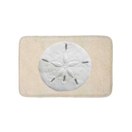 Sand Dollar Bath Mat Zazzle