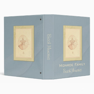 Sand Dollar Beach Binder - 1"