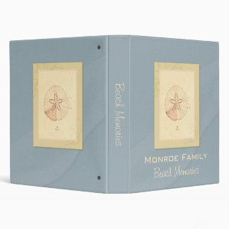 Sand Dollar Beach Binder - 1"