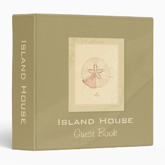Sand Dollar Beach Binder - 1.5" (dk Sand)