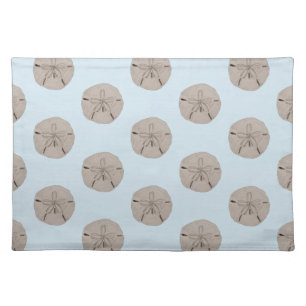 Sand Dollar Beach House Decor Cloth Placemat