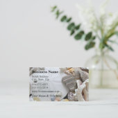 Sand Dollar Business Card (Standing Front)