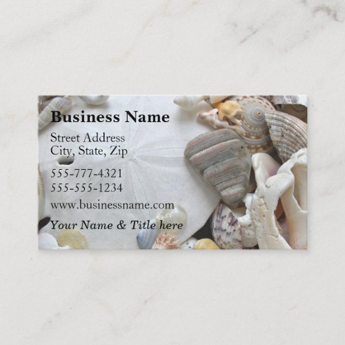 Sand Dollar Business Card