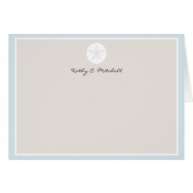 Sand Dollar Cards (Front Horizontal)