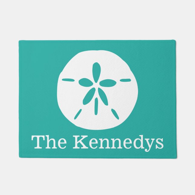 Sand Dollar Doormat (Front)