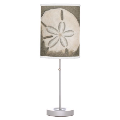 Sand dollar Echinarachnius parma Table Lamp