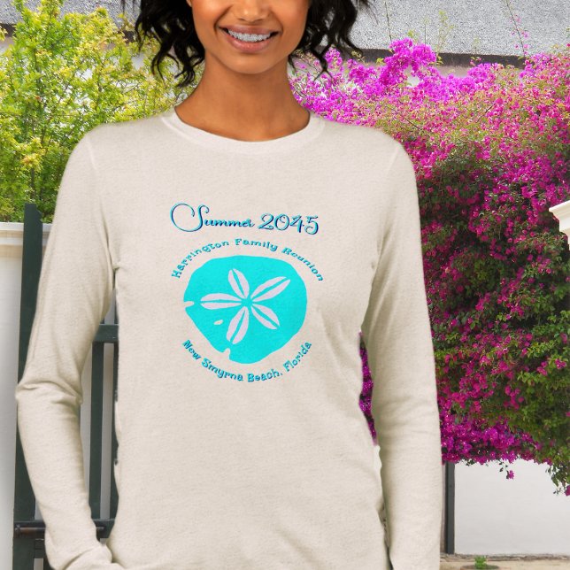 Sand Dollar Family Beach Reunion Keepsake Tri-Blend Shirt (Creator Uploaded)