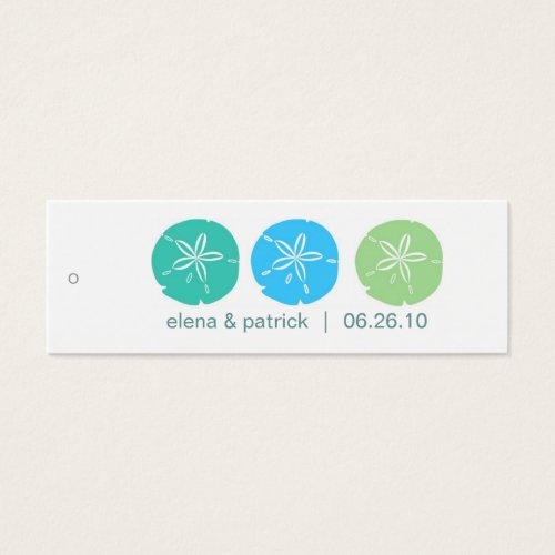 Sand Dollar Gift Tags Business Card Templates
