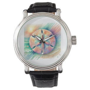 Sand Dollar Majesty 160724AREF209 - Watercolor Watch